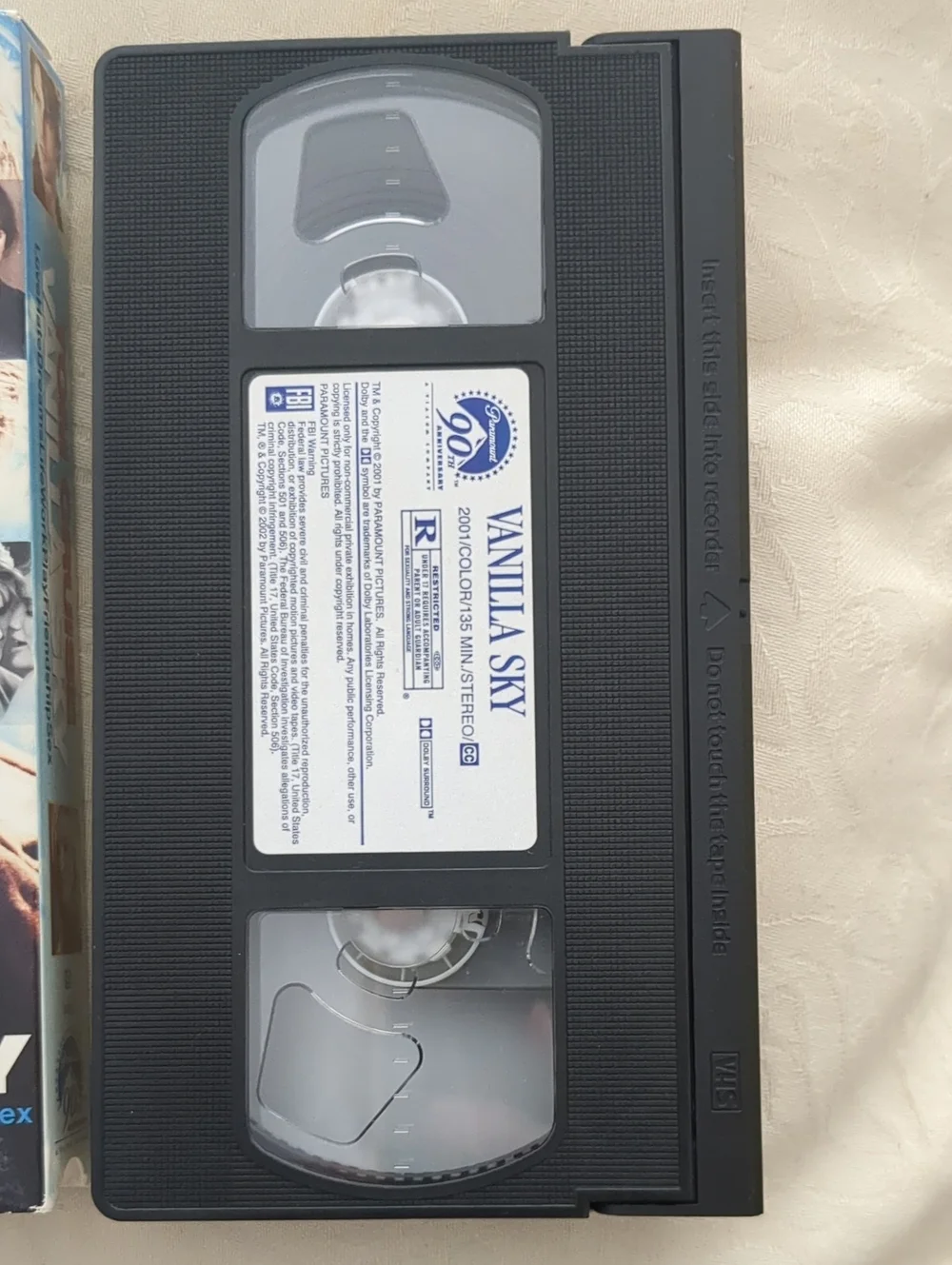 Vanilla Sky Movie VHS - Preloved